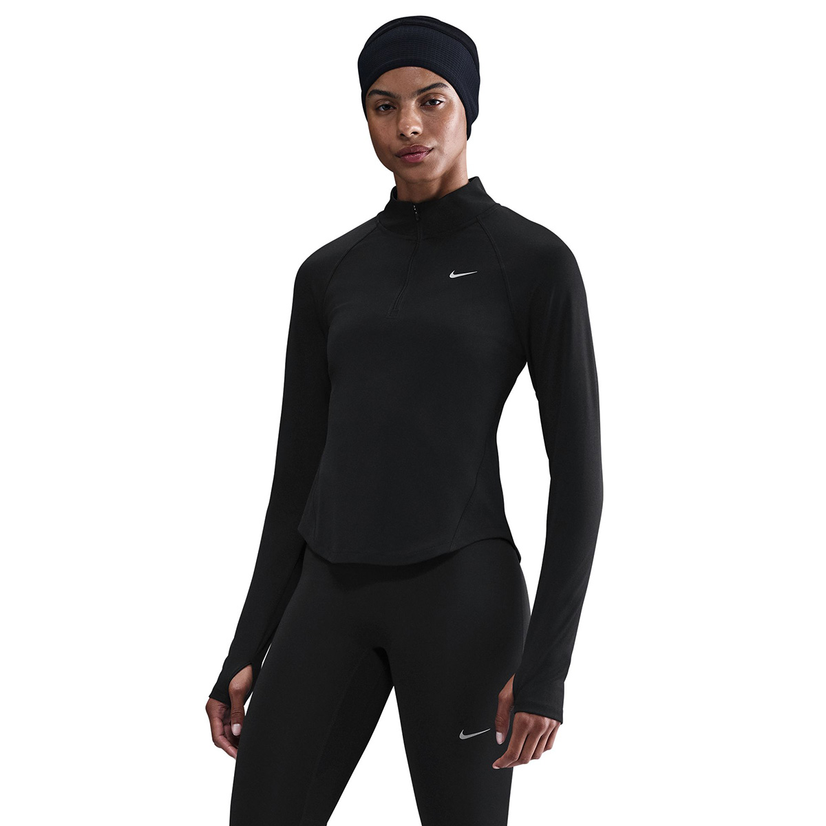 Dri-Fit Tempo Swoosh Run Kadın Siyah Koşu T-Shirt HV2842-010
