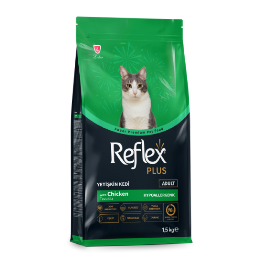 Reflex Plus Tavuklu Yetişkin Kedi Maması 1,5kg