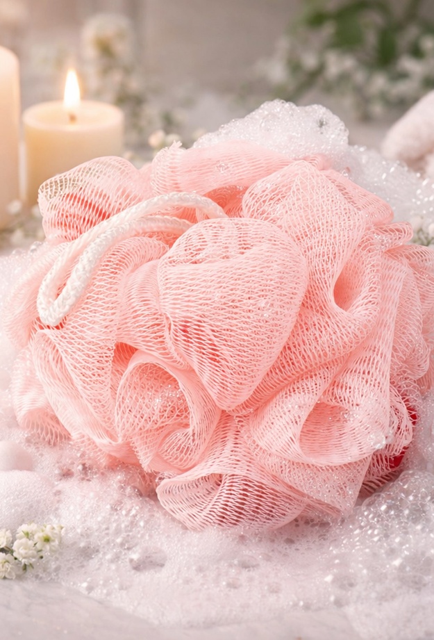 Lionesse Sabunlu Sakura Banyo Lifi - Pembe