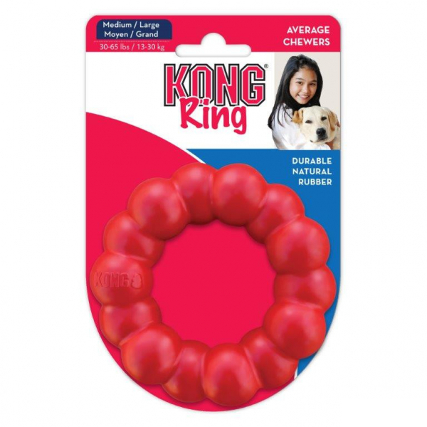 Kong Ring Yuvarlak Köpek Oyuncağı [M-L]