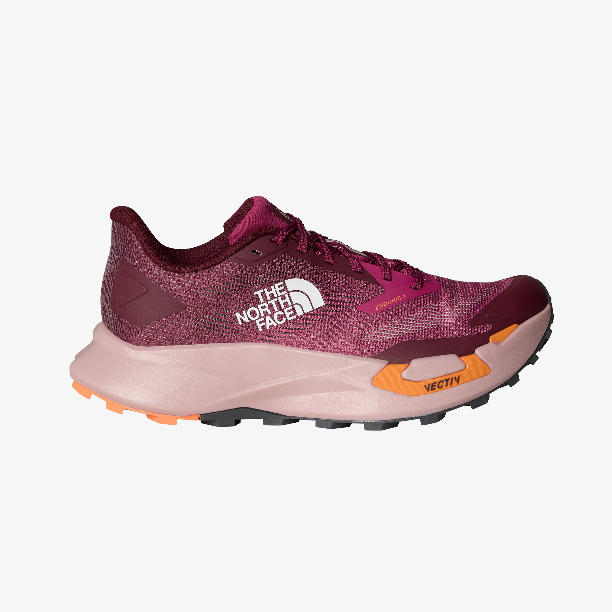 The North Face Vectiv Enduris 4 Kadın Bordo Koşu Ayakkabısı