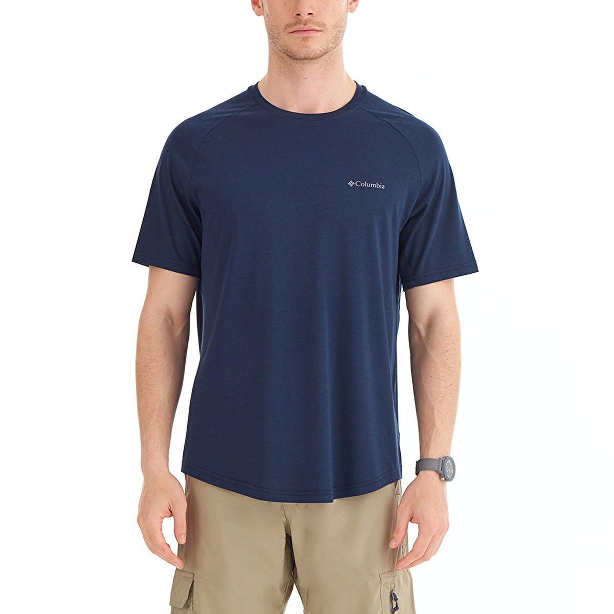 Comfort Erkek Mavi Outdoor T-Shirt CS0303-466