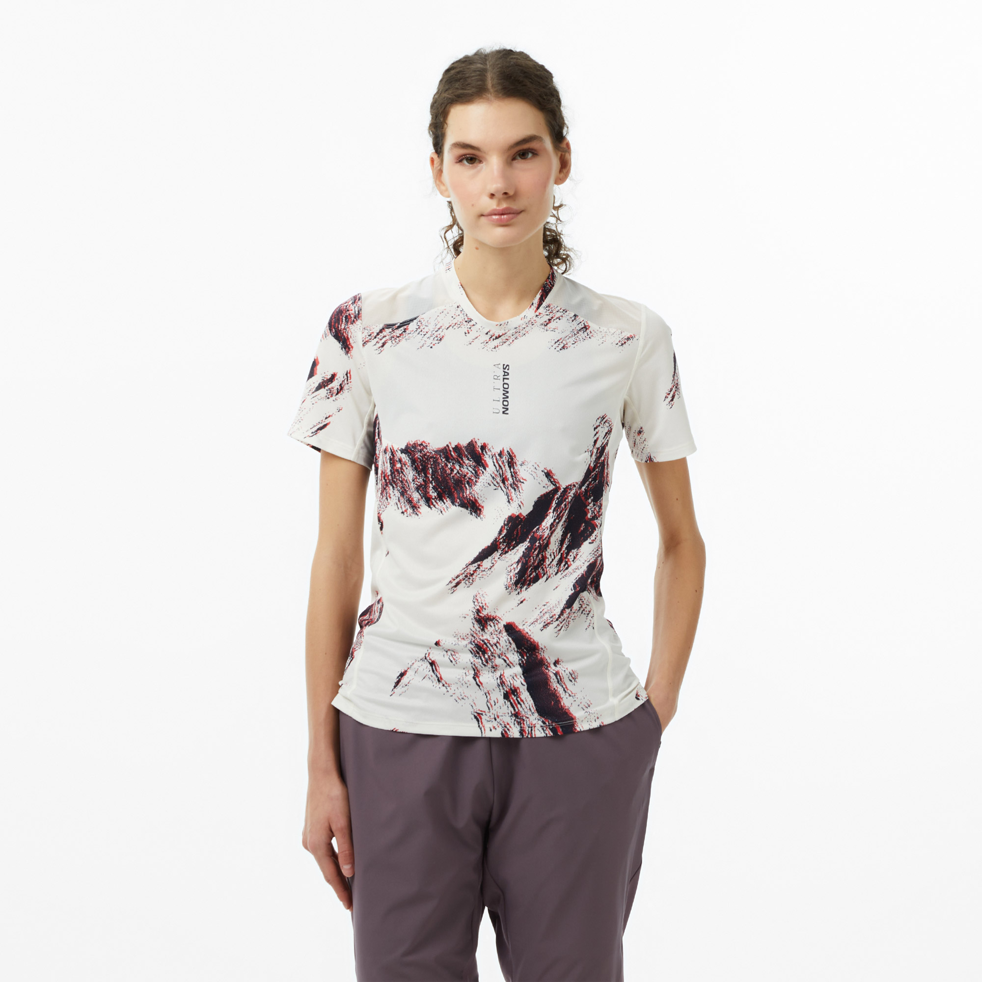 Salomon S/Lab Ultra Fdh Kadın Krem T-Shirt