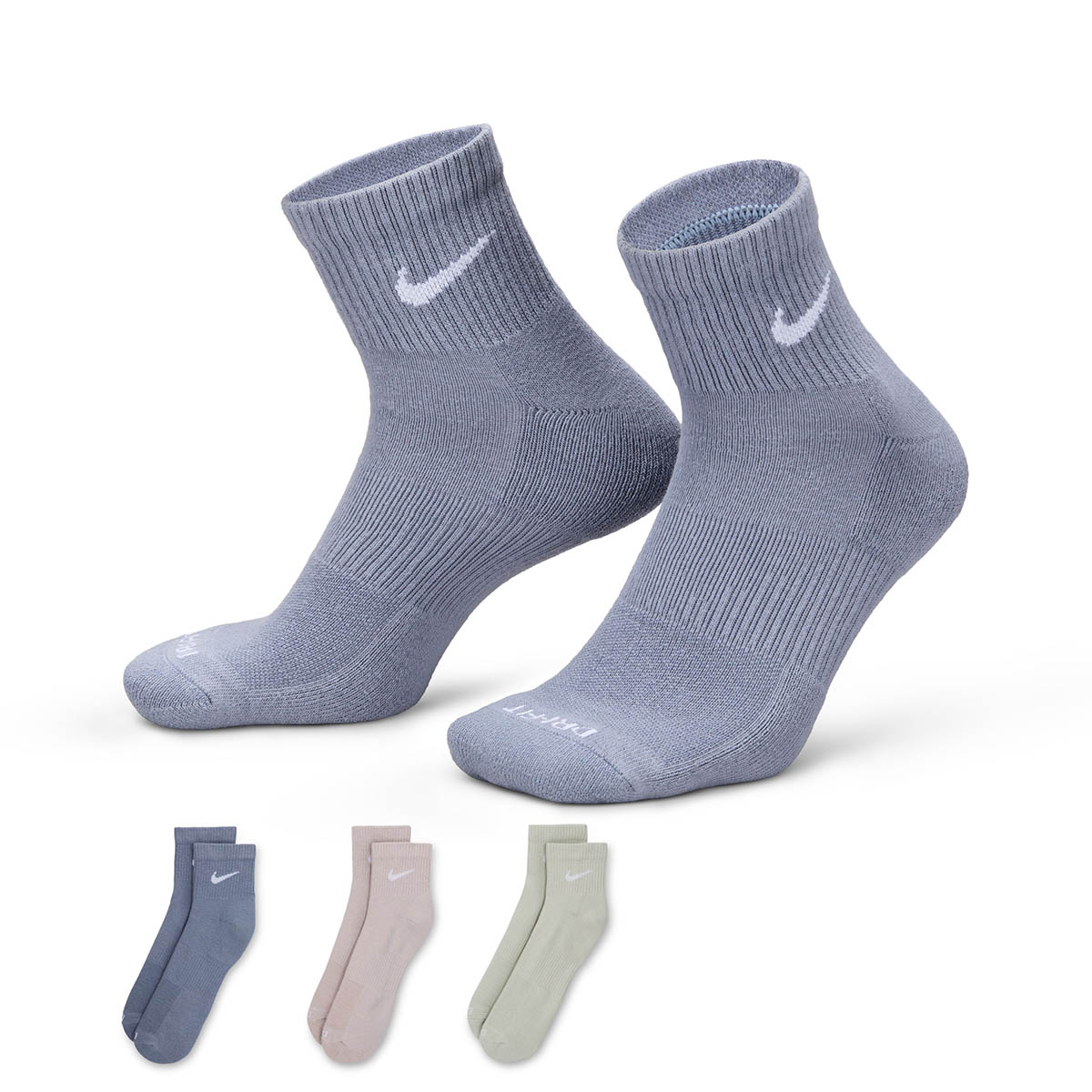 Everyday Plus Cushioned Erkek Çok Renkli Antrenman Çorap SX6890-933