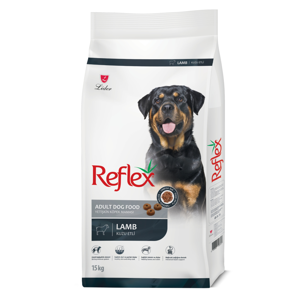 Reflex Kuzulu Yetişkin Köpek Maması 15kg