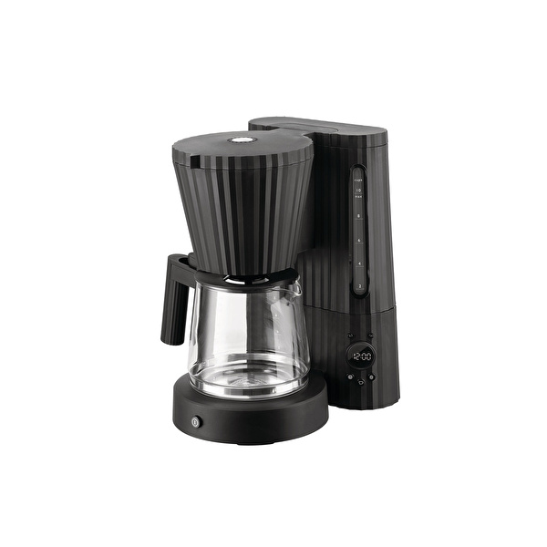 Alessi Plisse Filtre Kahve Makinesi 1,5 L Siyah