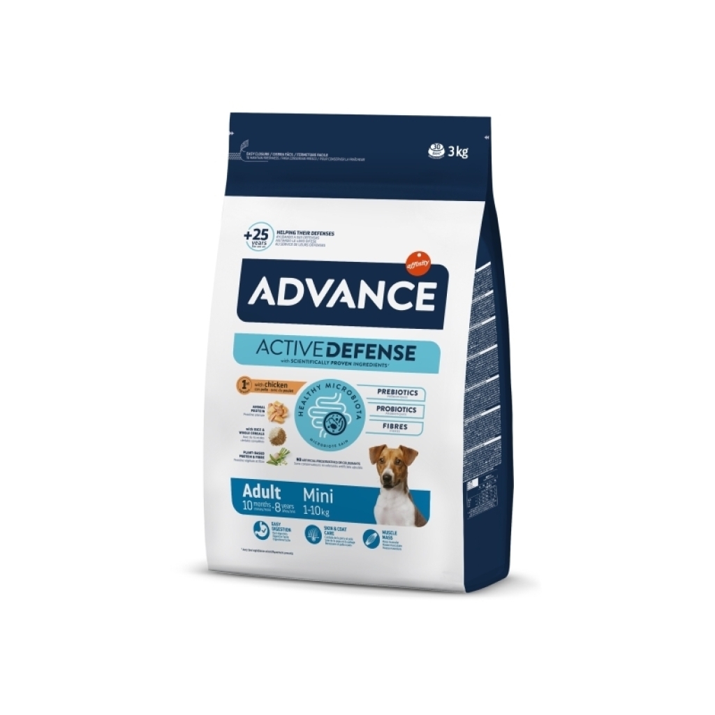 Advance Mini Adult Tavuklu Küçük Irk Yetişkin Köpek Maması 3kg