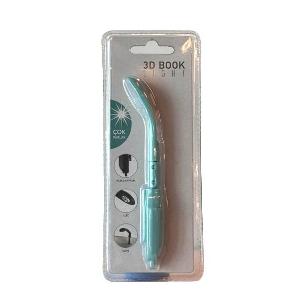 Pape Led Book Light BK2990, Pastel Mavi