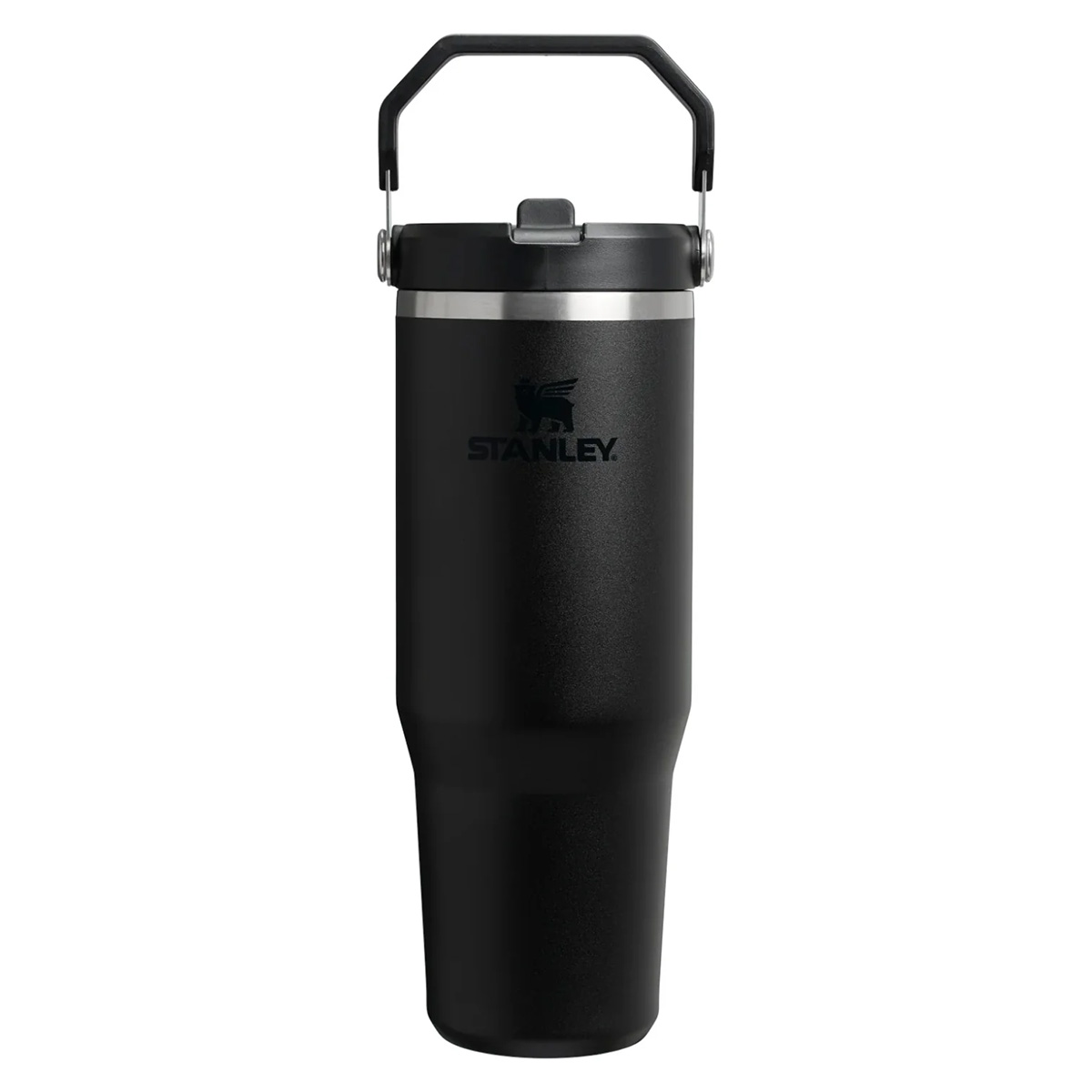 The Iceflow Flip Straw Tumbler 0.89L / 30Oz Unisex Siyah Outdoor Matara Suluk 10-12043-071