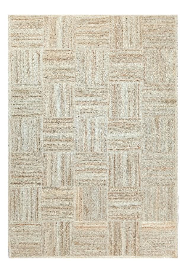 Giz Home ET116 Etna Jüt Örgü Halı - Natürel - 160x230 cm