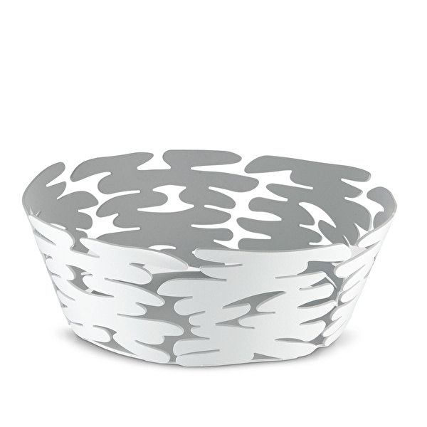 Alessi Barket Küçük Yuvarlak Sepet 18 cm Beyaz