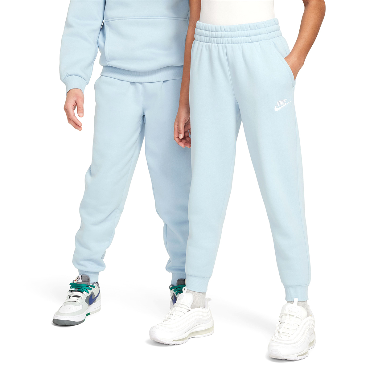 Sportswear Club Çocuk Mavi Günlük Stil Eşofman Altı FD3008-440