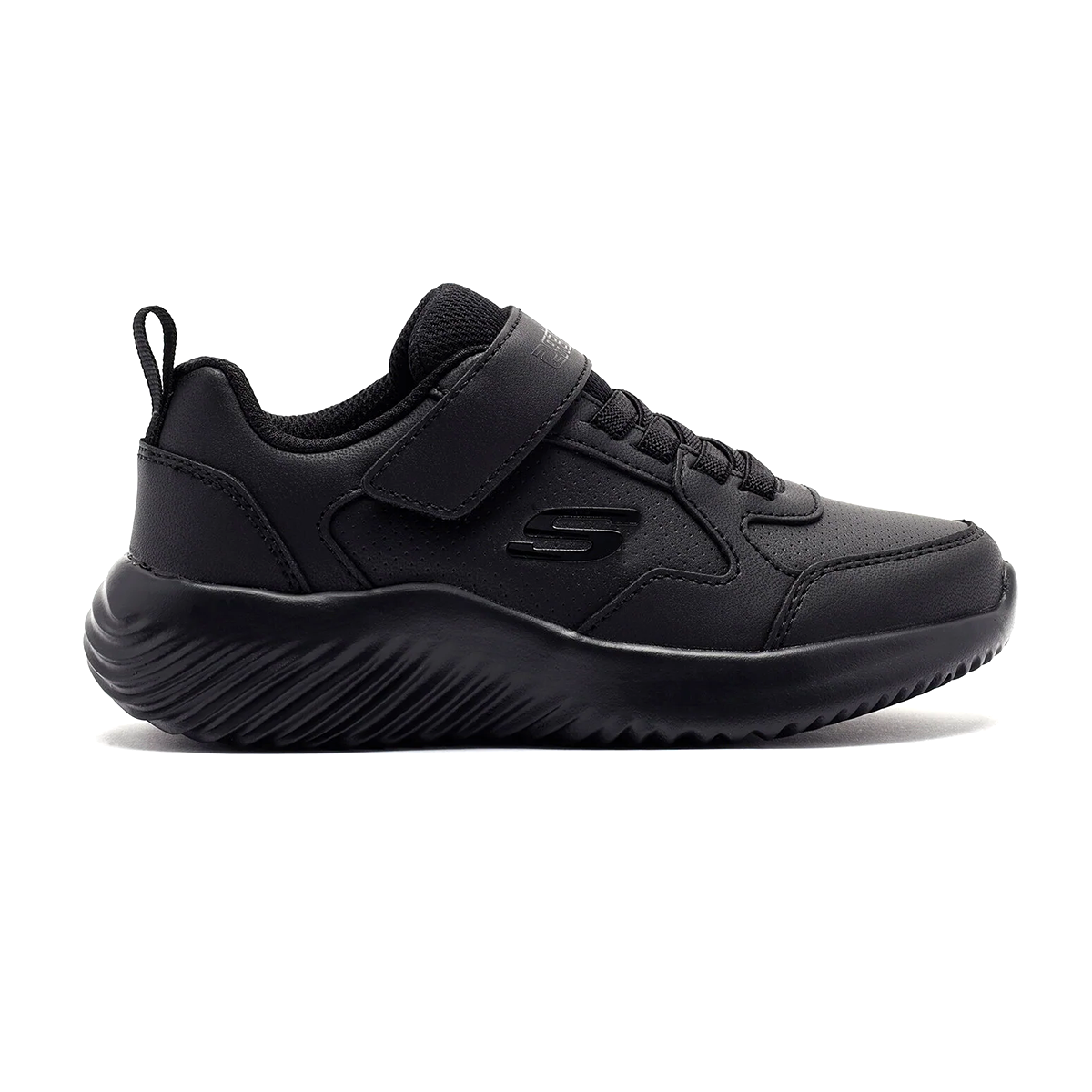 Bounder - Power Study Çocuk Siyah Sneaker Ayakkabı 405626L BBK