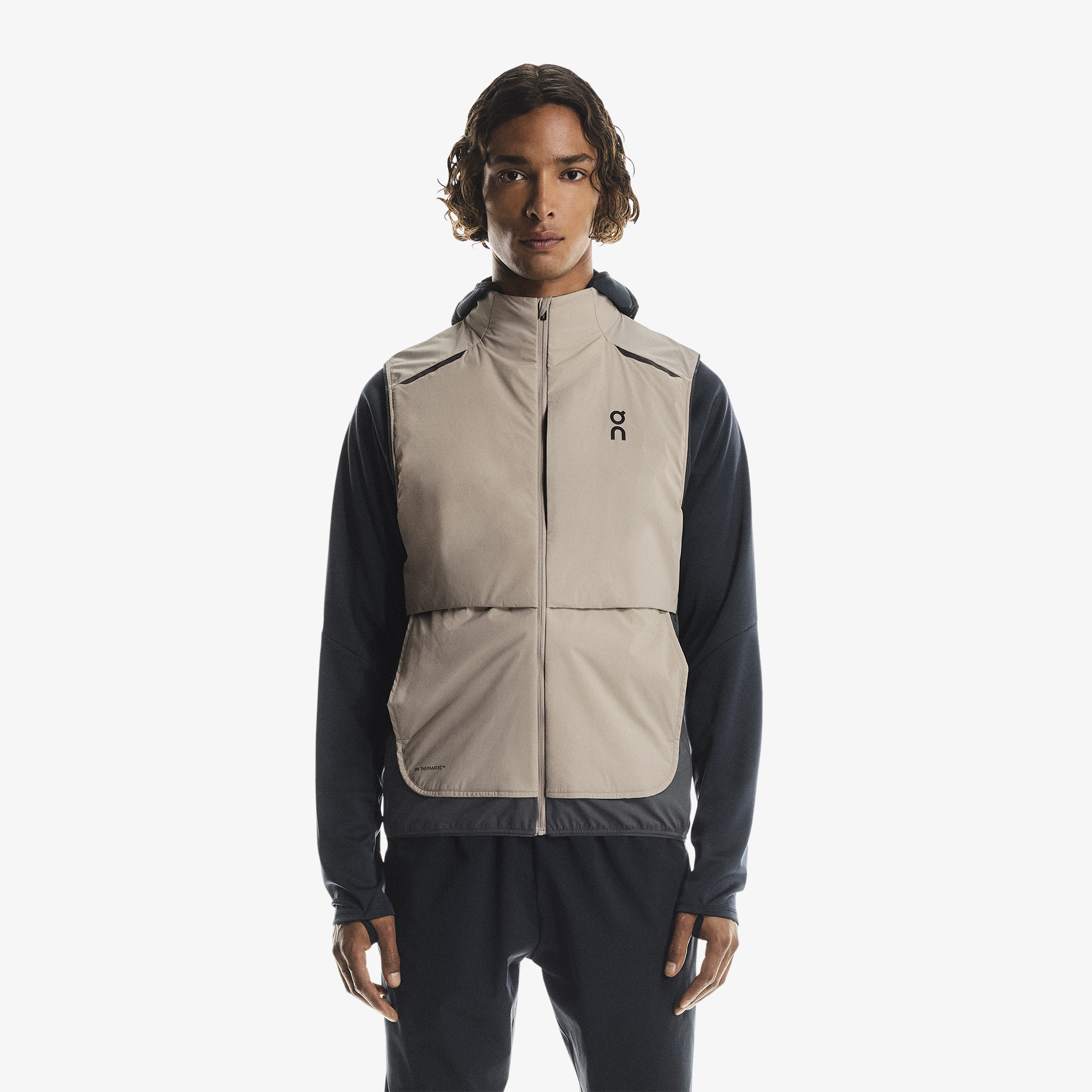 On Weather Vest Erkek Kahverengi Yelek
