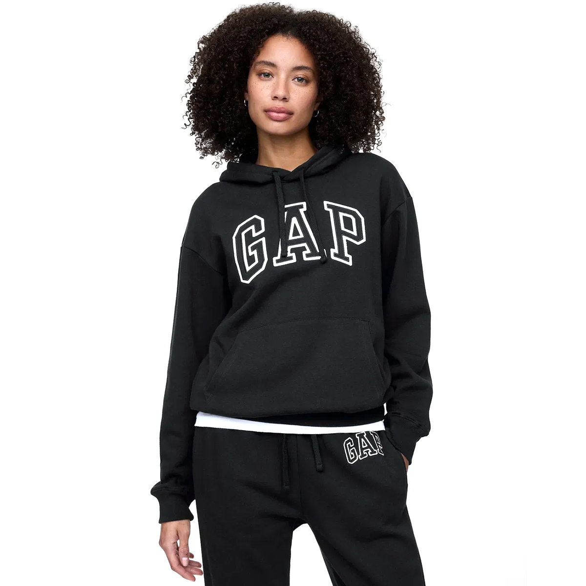 V-Gap Heritage Po Hd Kadın Siyah Günlük Stil Eşofman Üstü 463506001