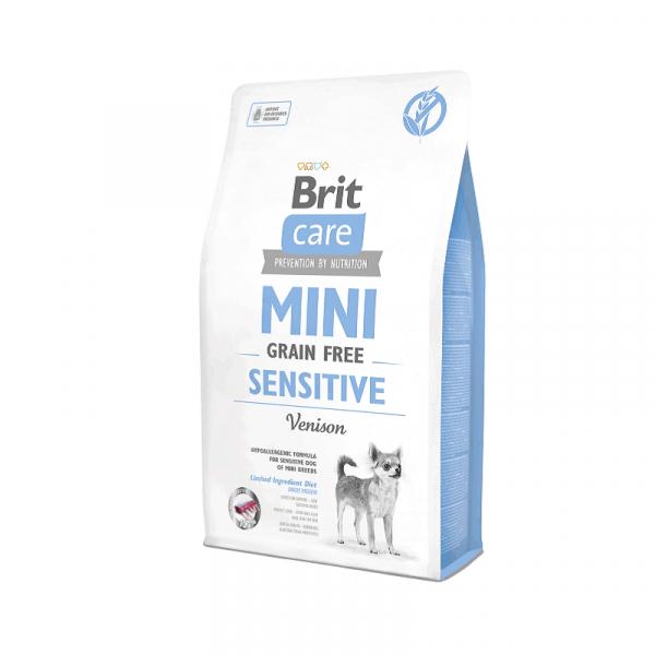 Brit Care Mini Adult Sensitive Geyikli Tahılsız Köpek Maması 2kg