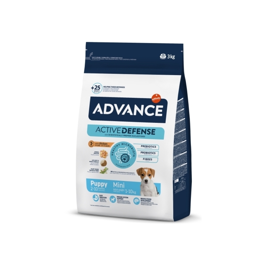 Advance Mini Puppy Tavuklu Küçük Irk Yavru Köpek Maması 3kg