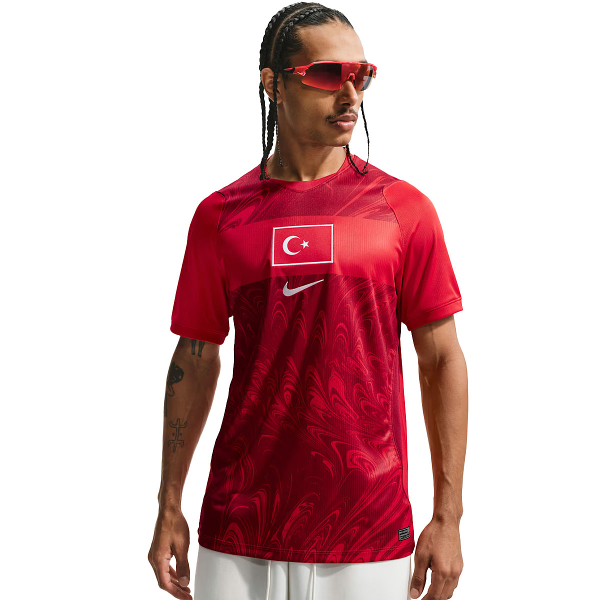 Türkiye Milli Takım İç Saha Stadyum Erkek Kırmızı Futbol Forma IO8852-614