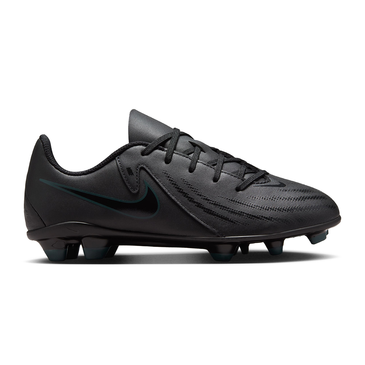 Jr Phantom Gx II Club Fg/Mg Çocuk Siyah Futbol Krampon FJ2600-002