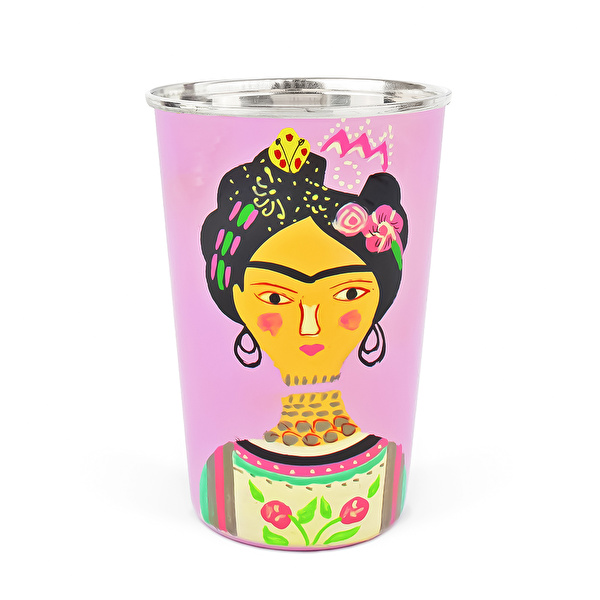 3rd Culture Frida Portreli Bardak Lila