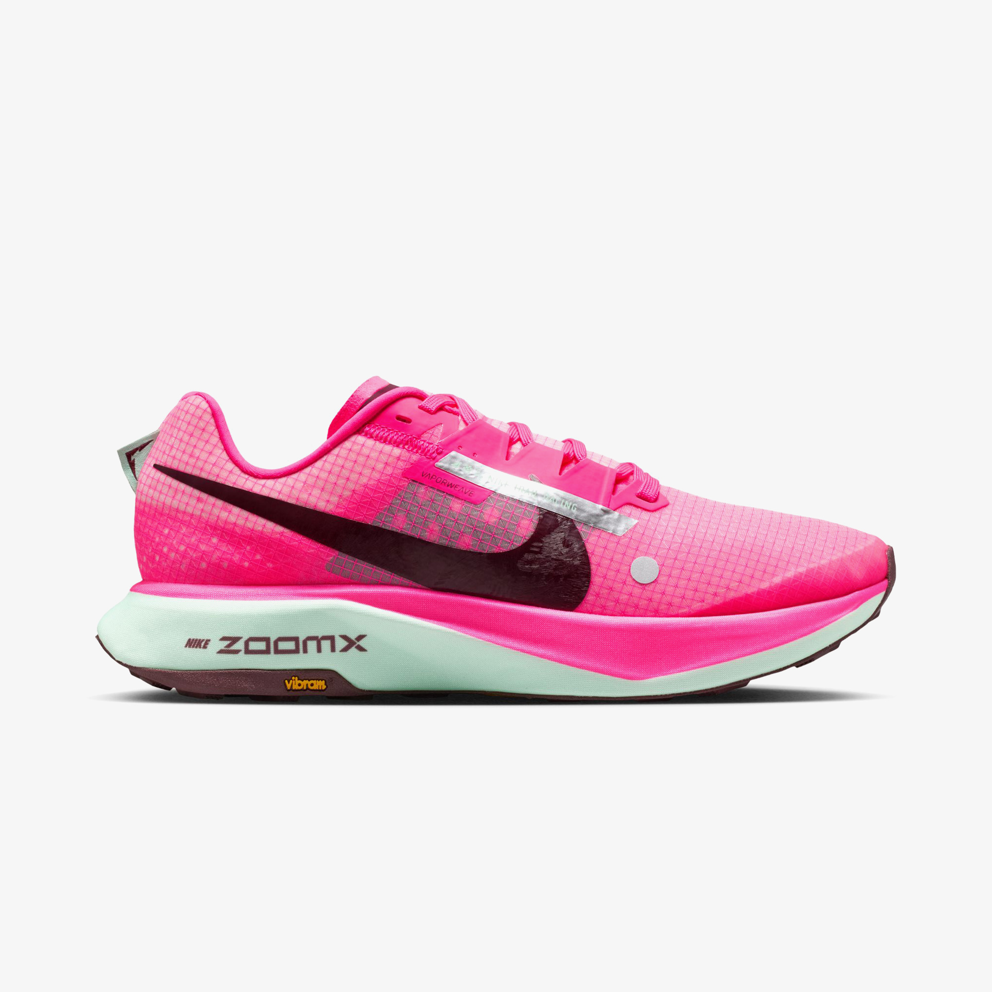 Nike Zoomx Ultrafly Trail Erkek Pembe Koşu Ayakkabısı