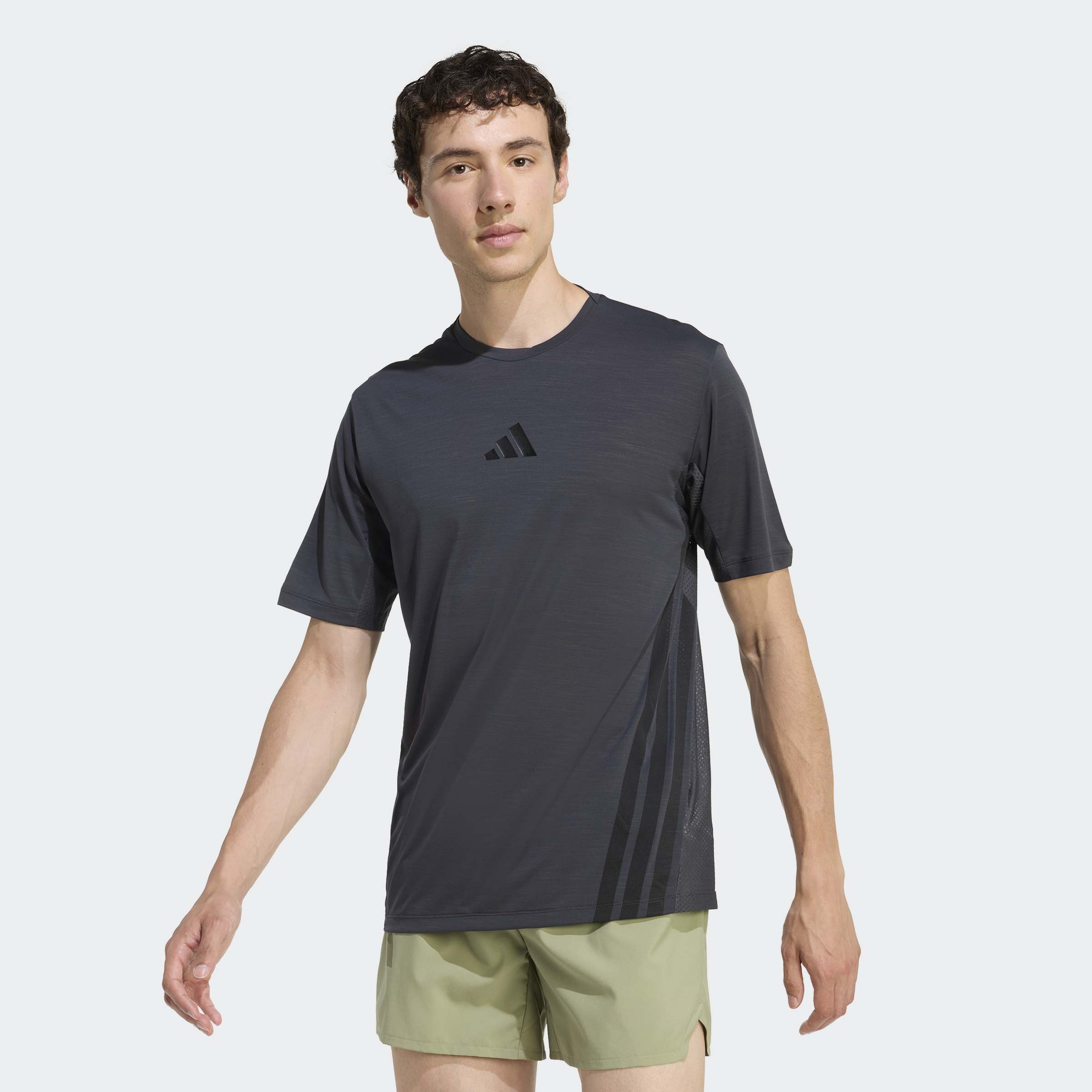 adidas Xpr Erkek Gri Koşu T-Shirt