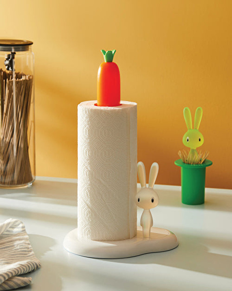 Alessi ALESSI BUNNY&CARROT HAVLU TUTUCU 20,2X16X29,4 YEŞİL UK