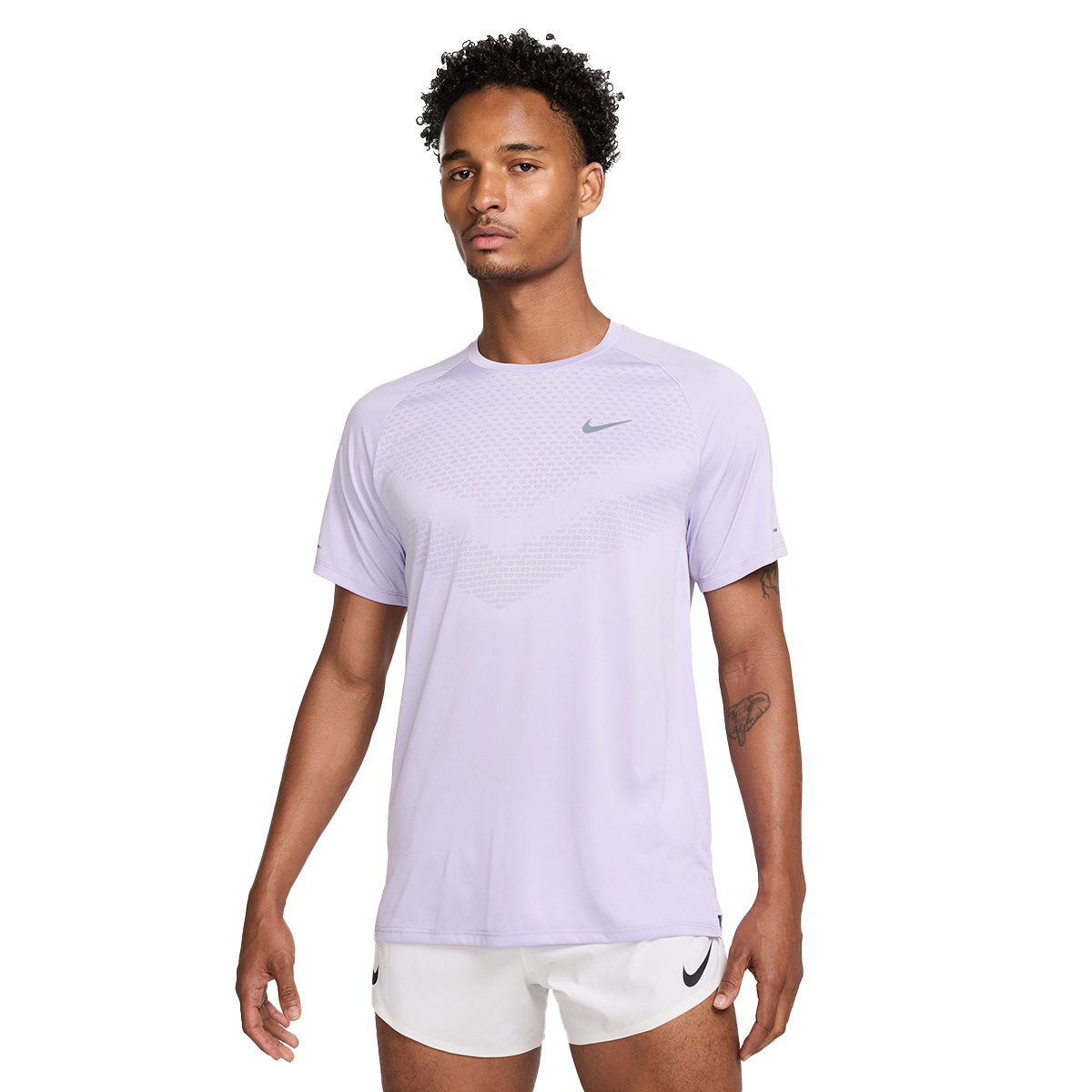 Dri-Fit Adv Erkek Mor Koşu T-Shirt HV5203-515