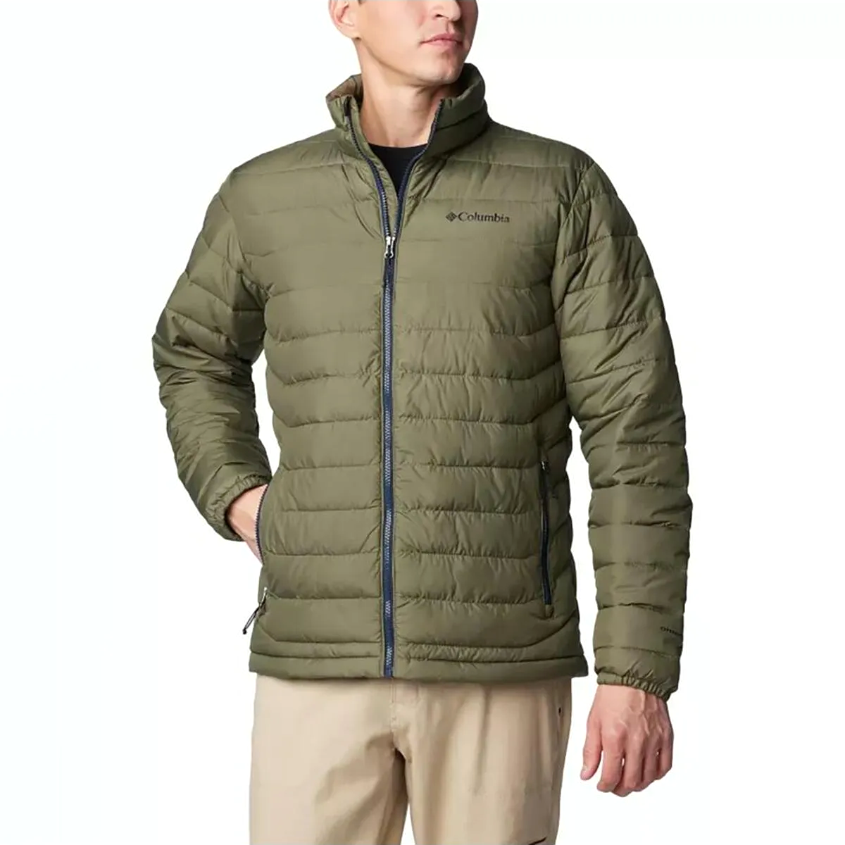Powder Lite II Erkek Yeşil Outdoor Mont WO7155-397