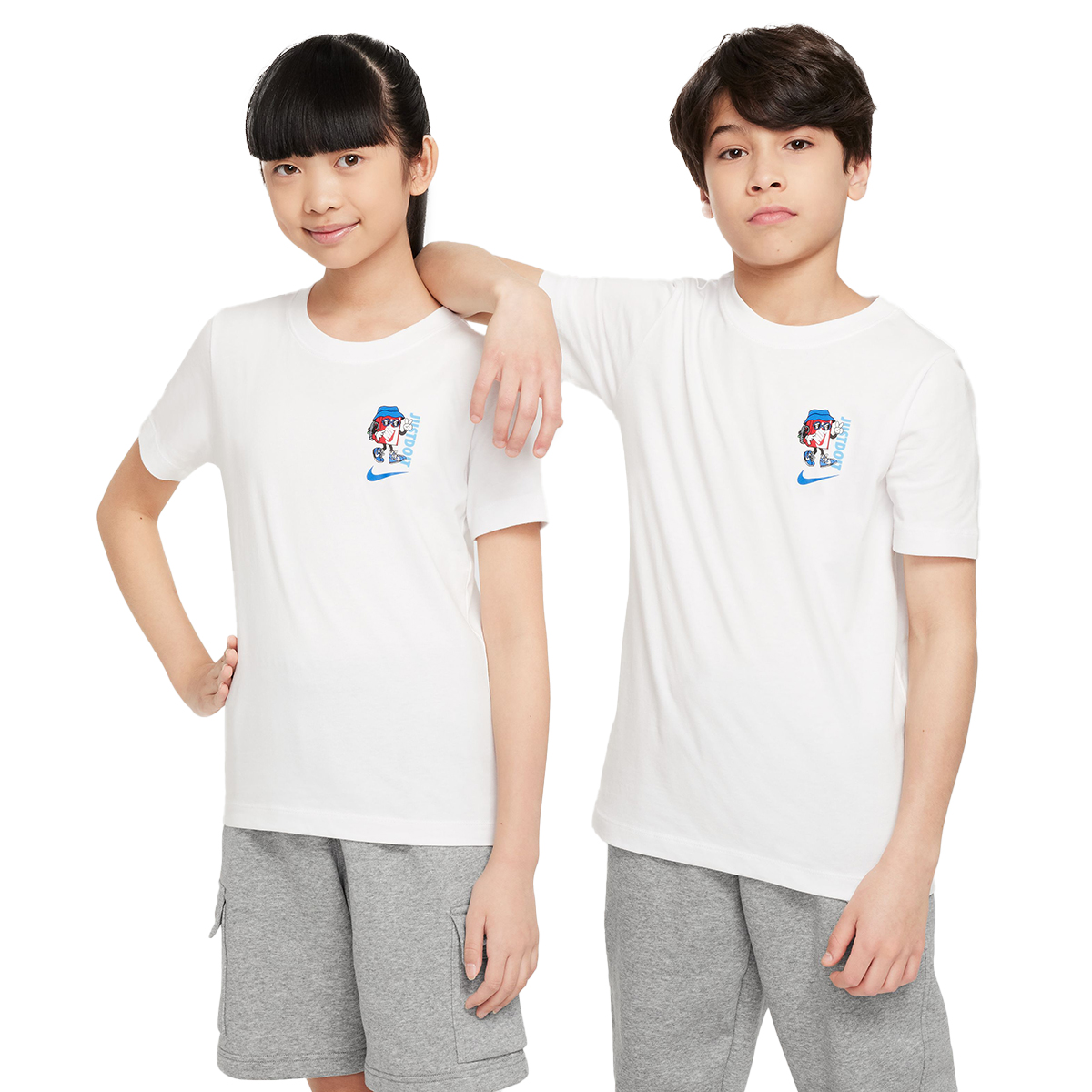 Sportswear Boxy 2 Çocuk Beyaz Günlük Stil T-Shirt FZ5168-100