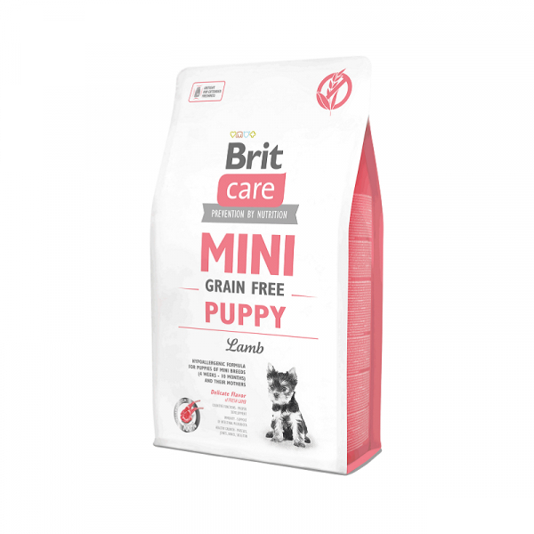 Brit Care Mini Puppy Kuzulu Tahılsız Yavru Köpek Maması 2kg