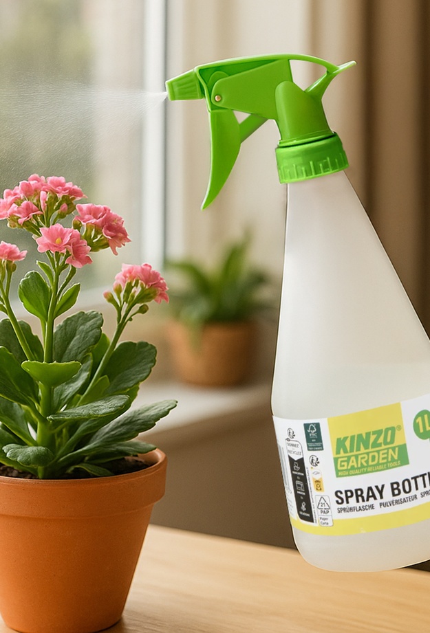 Kinzo Sprey Başlıklı Çiçek Sulama Aparatı - Beyaz