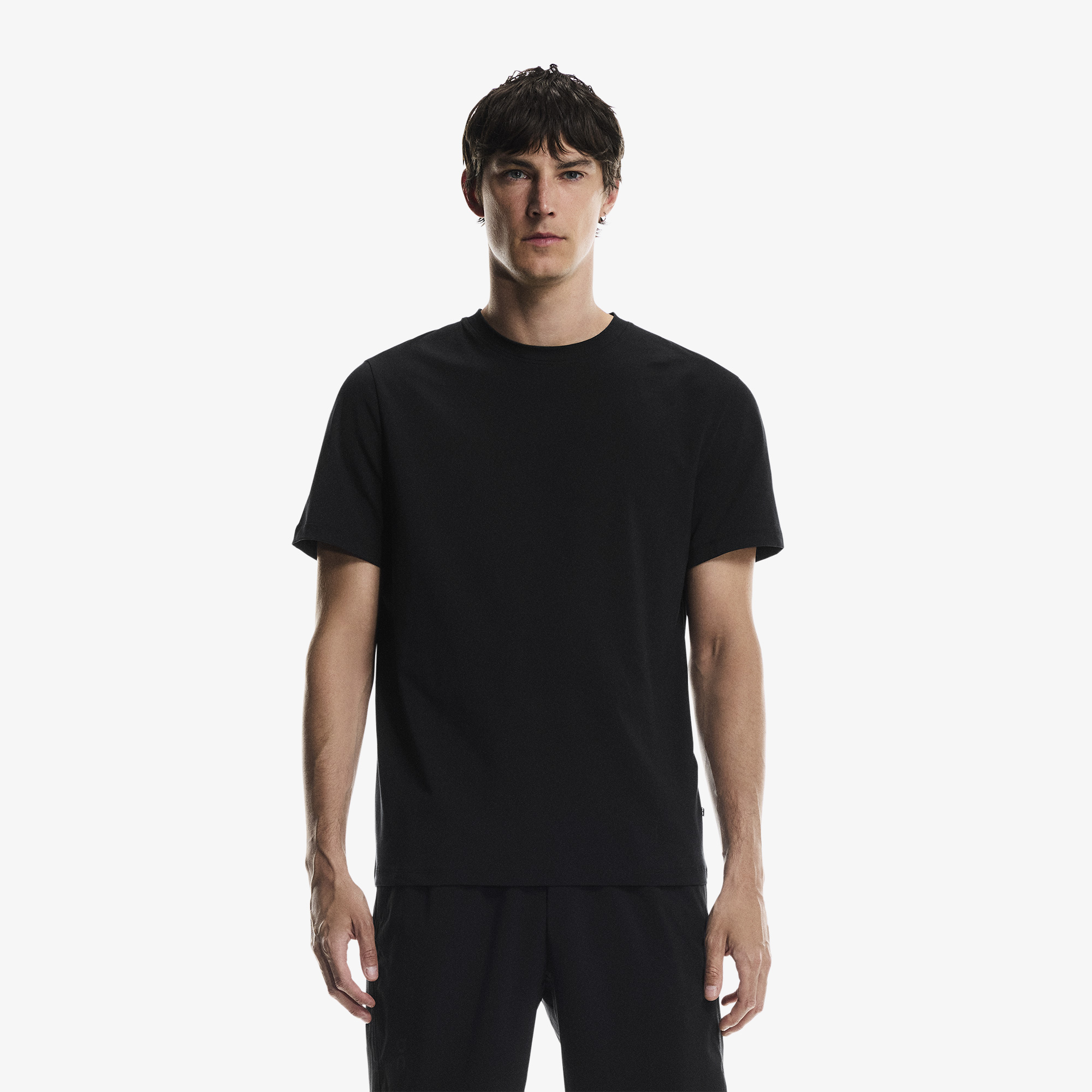 On Focus Erkek Siyah T-Shirt
