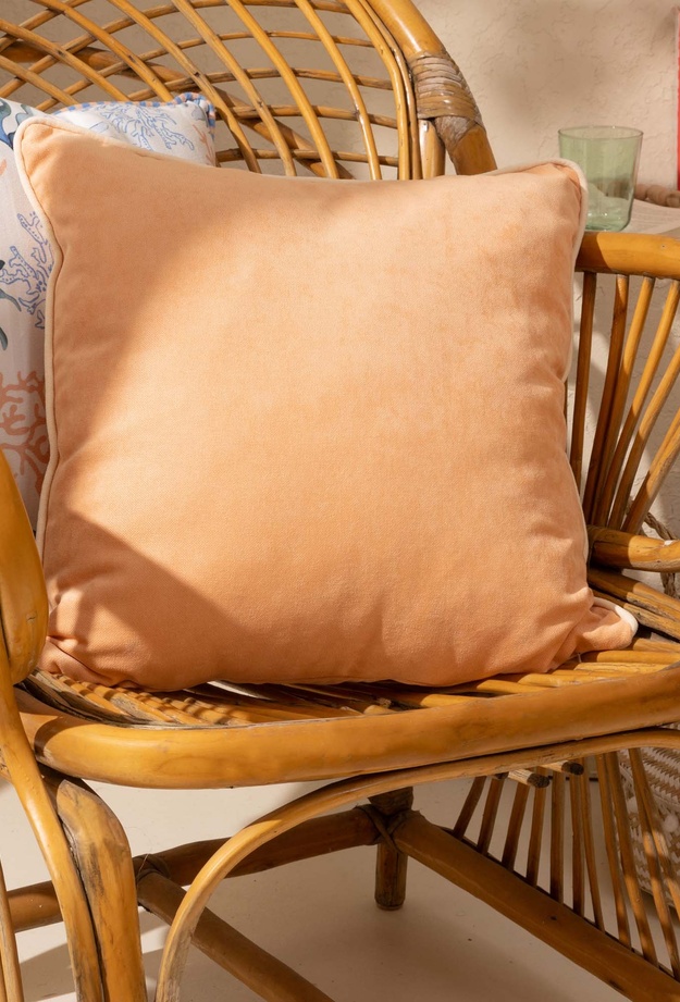 Evidea Soft Asas Kırlent - Somon - 45x45 cm