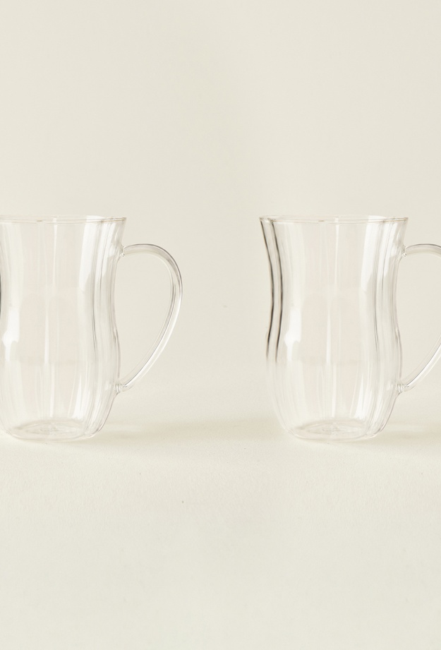 Tohana Kristal 2'li Meşrubat Bardağı - Şeffaf - 400 ml