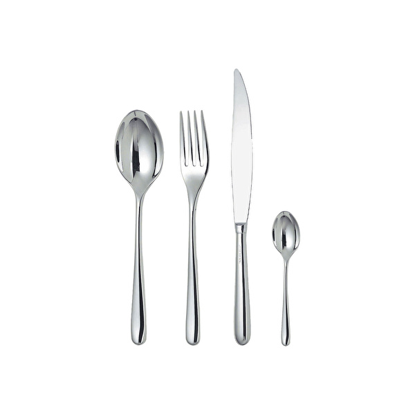 Alessi Caccia 6 Kişilik 24 Parça Çatal Bıçak Takımı 0046