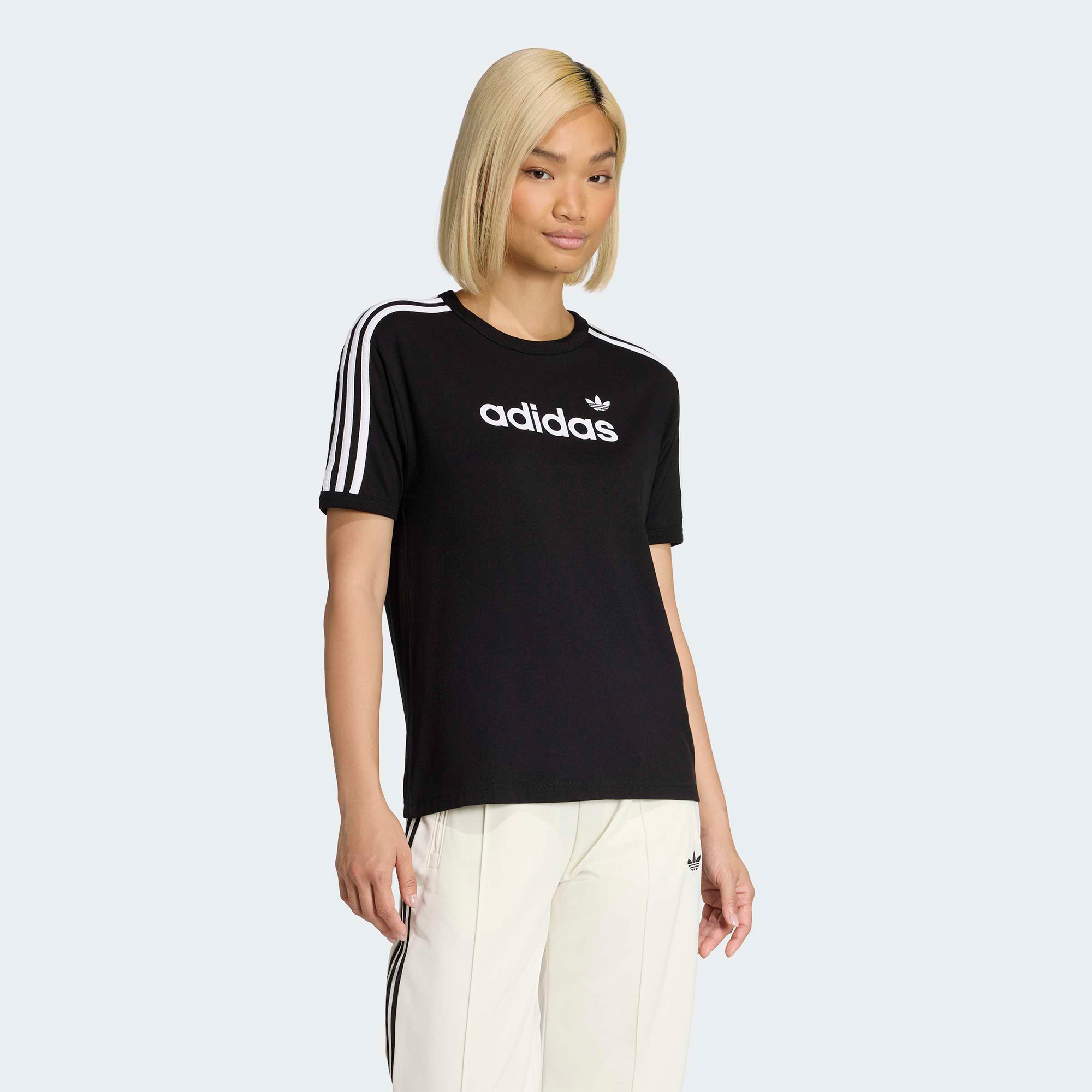 adidas Linear Kadın Siyah T-Shirt