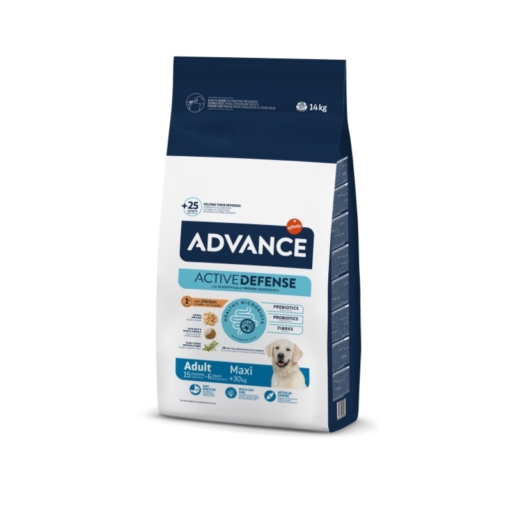 Advance Maxi Adult Tavuklu Büyük Irk Yetişkin Köpek Maması 14kg