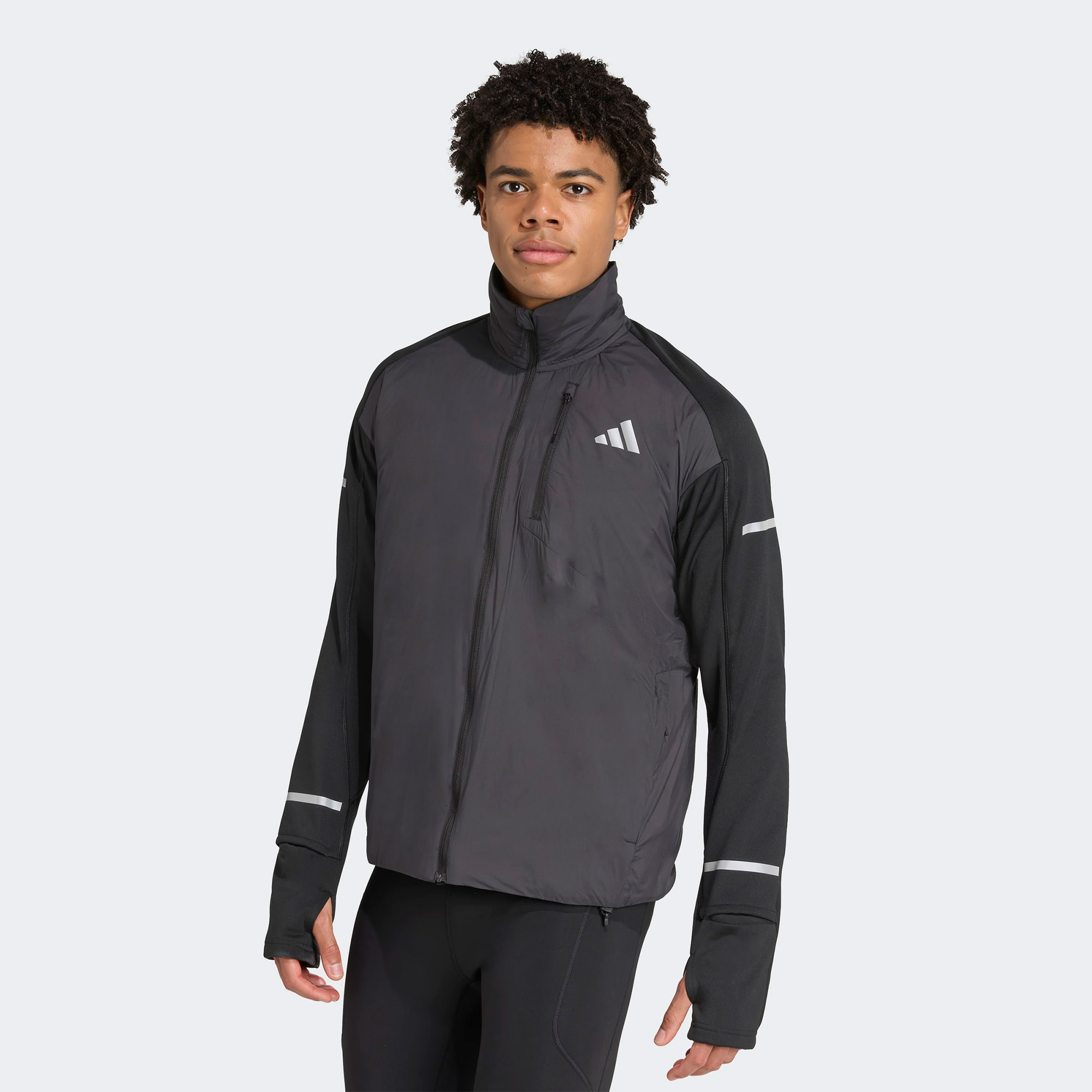 adidas Adi365 Running Climawarm Erkek Siyah Koşu Rüzgarlığı