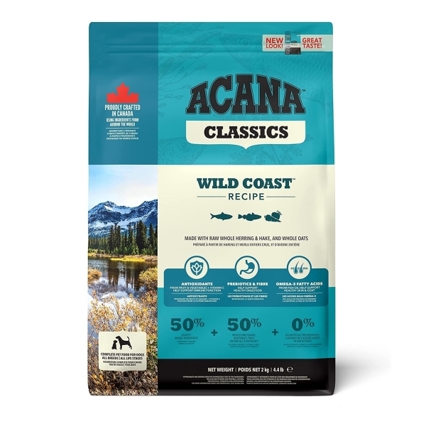 Acana Classics Wild Coast Balıklı Zengin Balık Çeşitli Köpek Maması 2kg