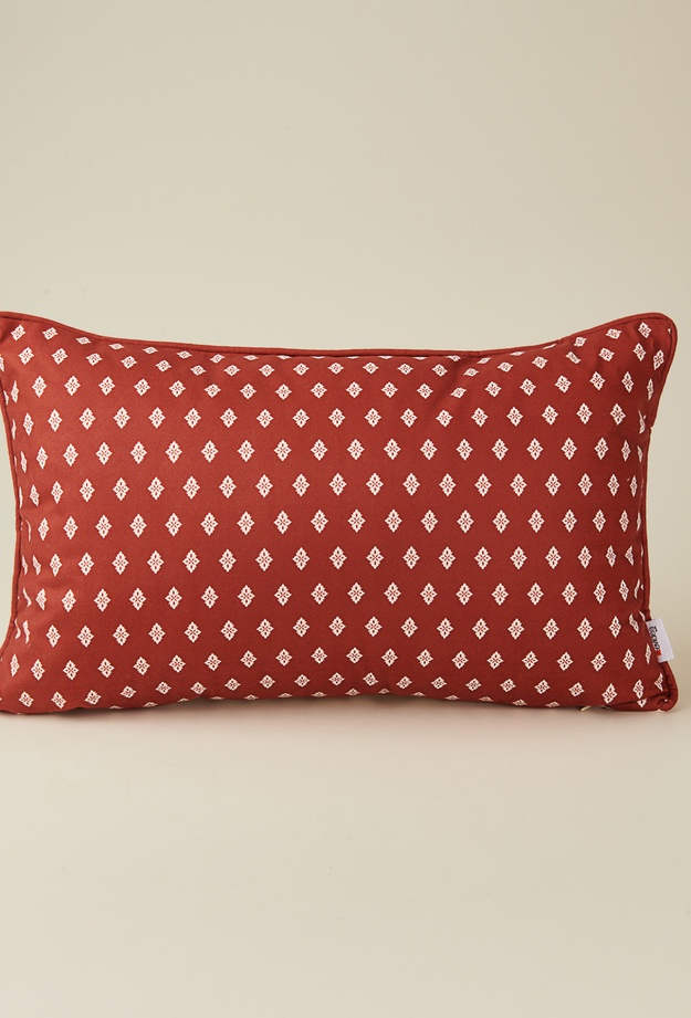 Evidea Soft Feel Koro Kırlent Kılıfı - Bordo - 30x50 cm