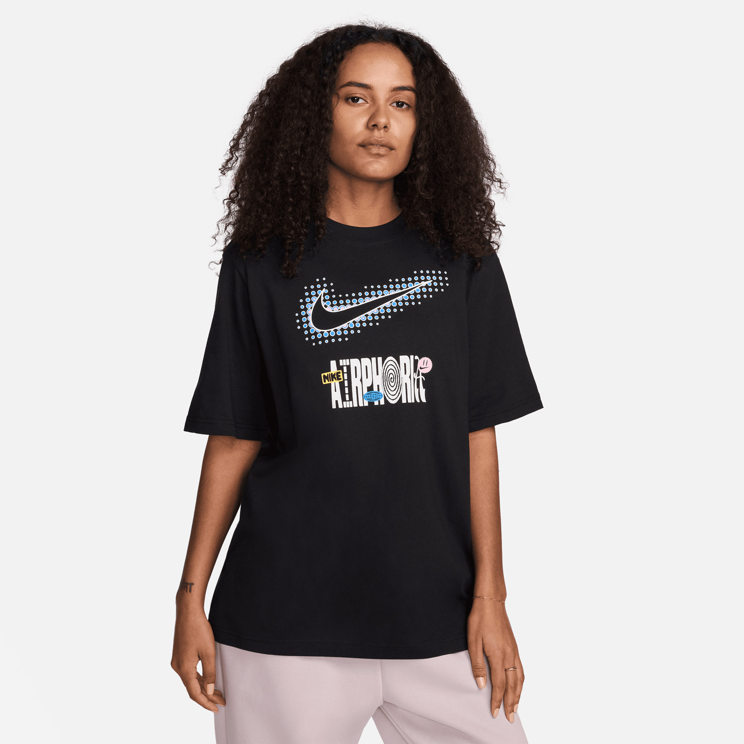 Nike Nsw Tee Oc2 Bf Festival Kadın Siyah T-Shirt