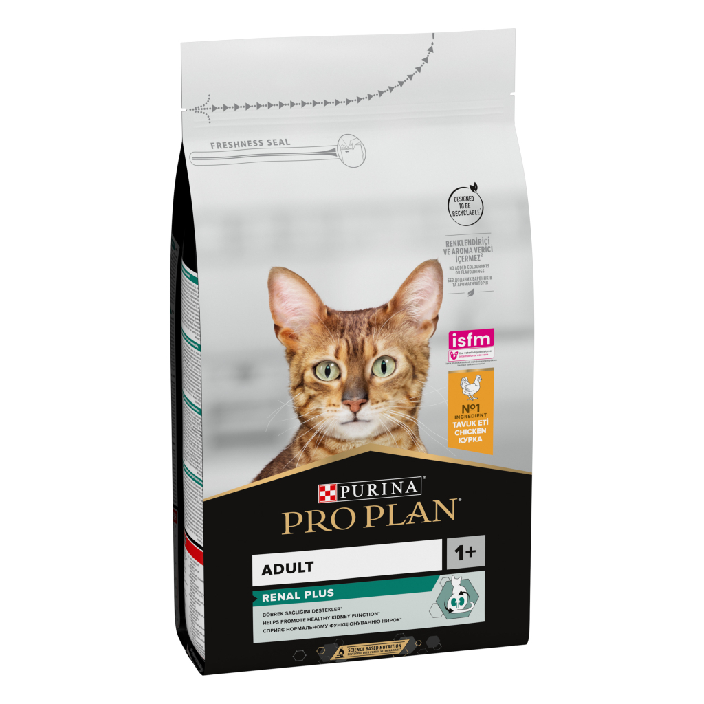 Pro Plan Renal Plus Tavuklu ve Pirinçli Yetişkin Kedi Maması 1,5kg