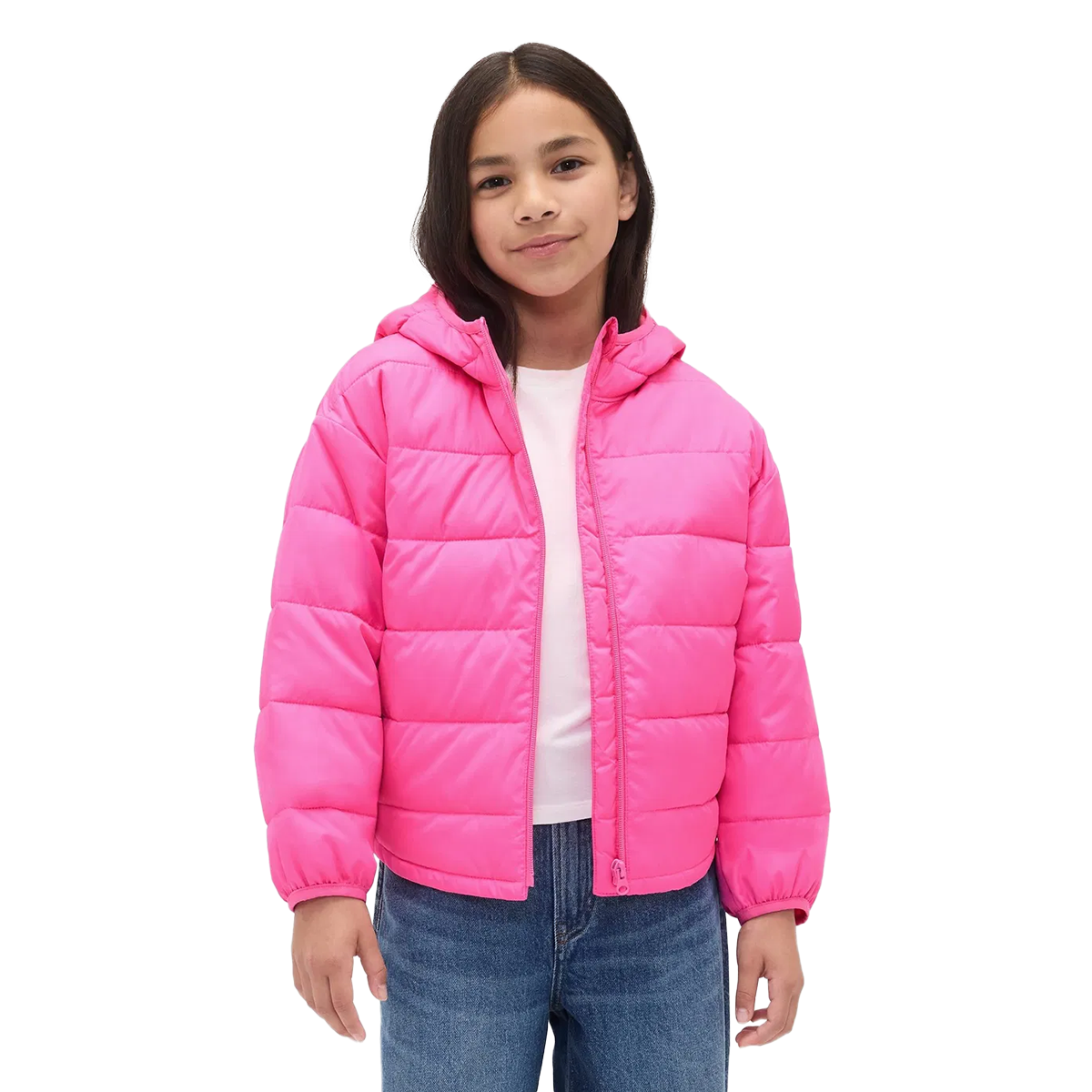 V-Frch Logo Çocuk Pembe Günlük Stil Ceket 790017000