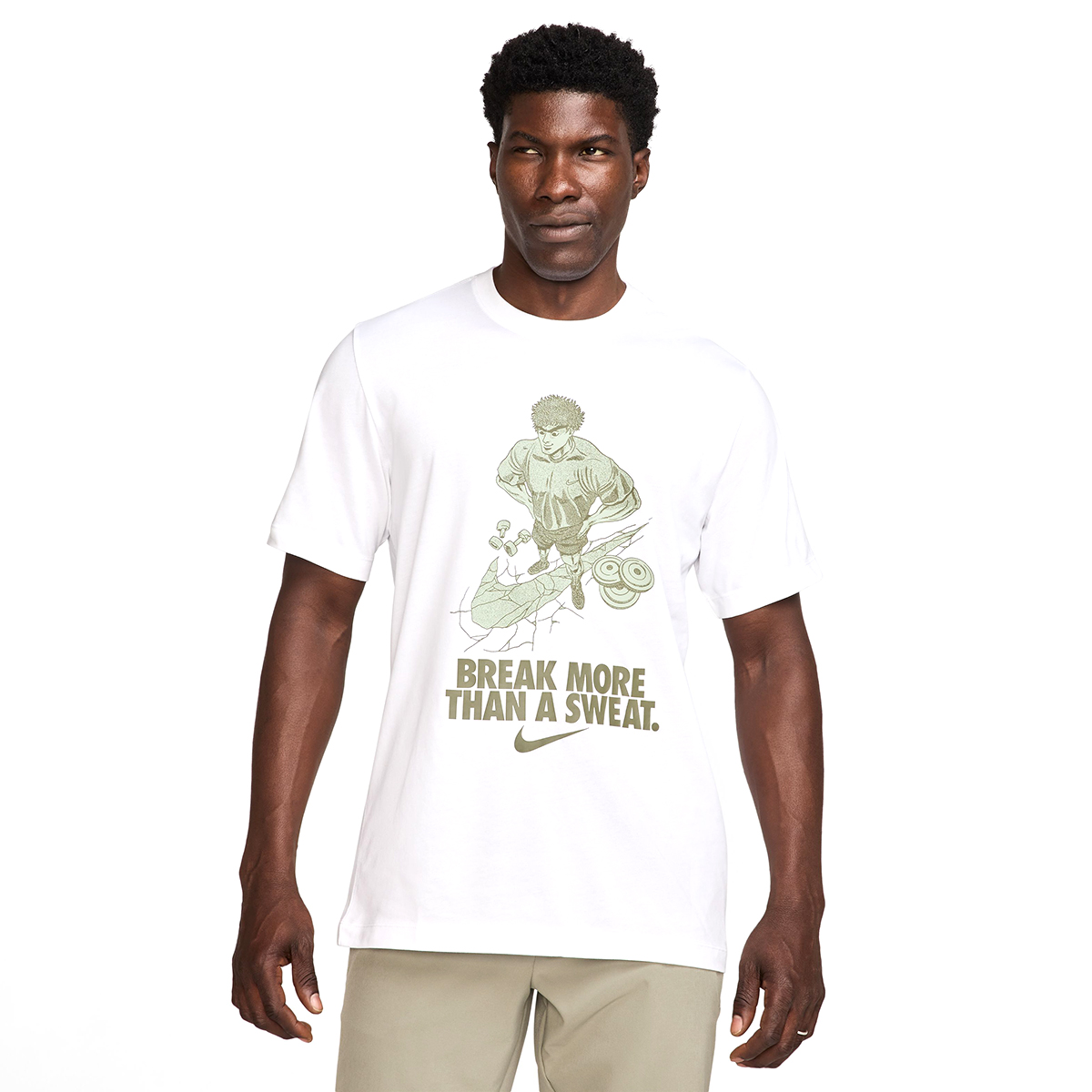 Dri-Fit Erkek Beyaz Antrenman T-Shirt HJ3611-100