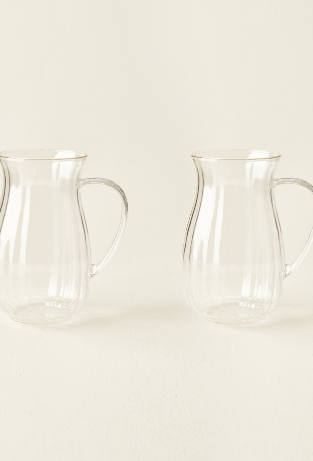 Tohana Berrak 2'li Meşrubat Bardağı - Şeffaf - 400 ml
