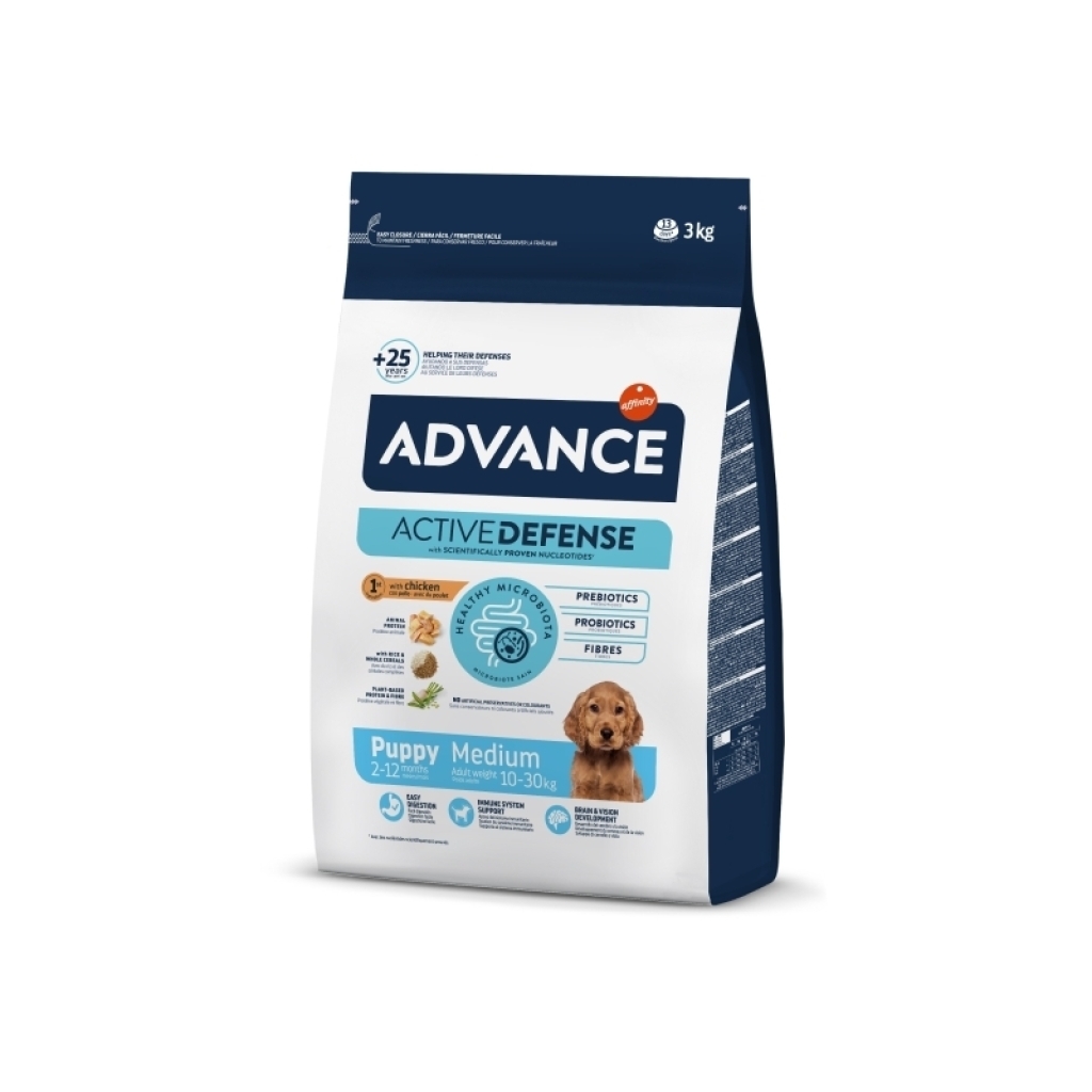 Advance Tavuklu Orta Irk Yavru Köpek Maması 3kg
