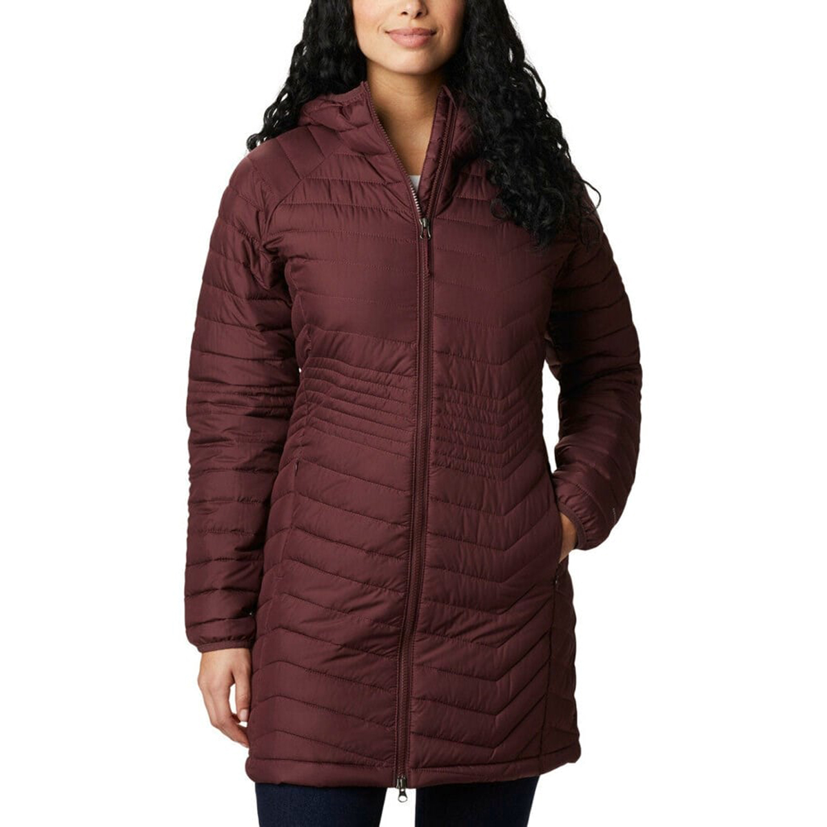 Powder Lite Mid Kadın Kırmızı Outdoor Mont WK0034-671