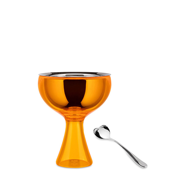 Alessi Big Love Dondurma Kasesi 250 ml Turuncu