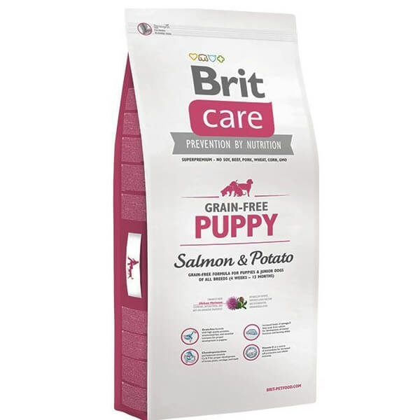 Brit Care Puppy Somonlu ve Patatesli Tahılsız Yavru Köpek Maması 3kg